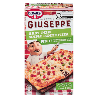 Dr. Oetker Giuseppe Pizzeria Simple Comme Pizza Deluxe 576 g, 1,13 $/100g