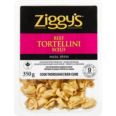 Ziggy's Beef Tortellini 350 g, $1.37/100g