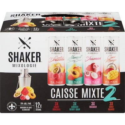 null Boisson de malt alcoolisée caisse mixte 2 (Pièce d’identité requise au moment du ramassage) 12x355.0 ml, 0,61 $/100ml