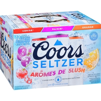 Seltz saveurs de slushie paquet de variétés (Pièce d’identité requise au moment du ramassage)