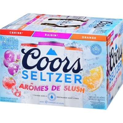 Seltz saveurs de slushie paquet de variétés (Pièce d’identité requise au moment du ramassage)