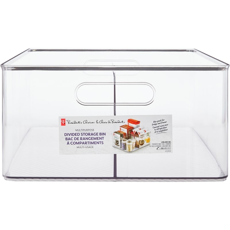 Multipurpose Divided Open Bin