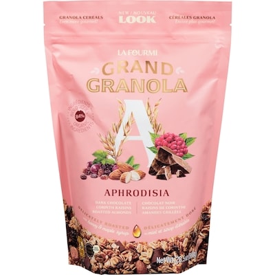 Fourmi Bionique Grand granola céréales granola aphrodisia 808 g, 1,49 $/100g