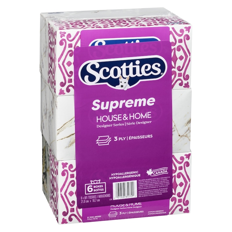 Supreme White Tissues 3 Ply