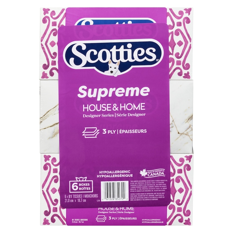 Supreme White Tissues 3 Ply