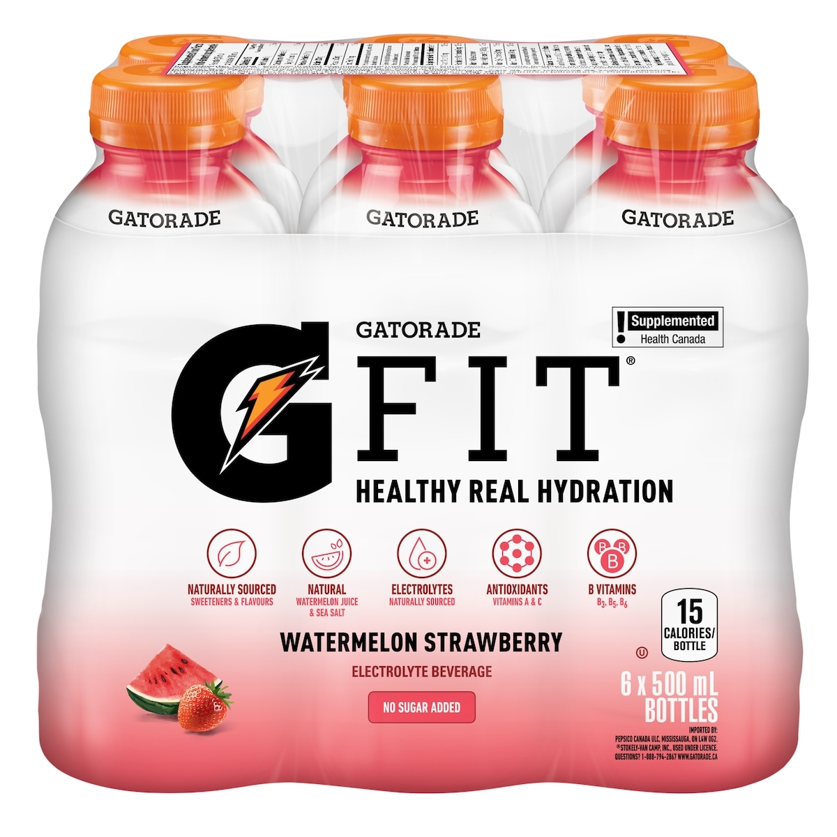 Gatorade Fit Watermelon Strawberry Electrolyte beverage