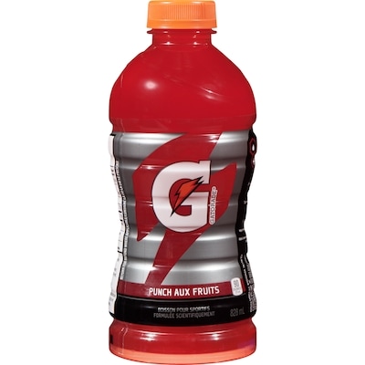Gatorade Boisson Punch Aux Fruits Pour Sportifs 828 ml, 0,24 $/100ml