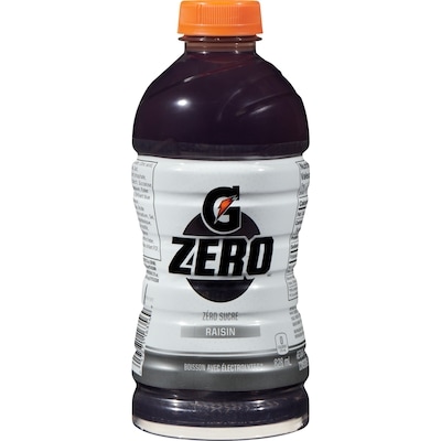 Gatorade Boisson Zéro Raisin Pour Sportifs 828 ml, 0,24 $/100ml