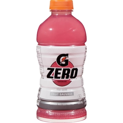 Gatorade Boisson Zéro Fruit Sauvage Pour Sportifs 828 ml, 0,24 $/100ml