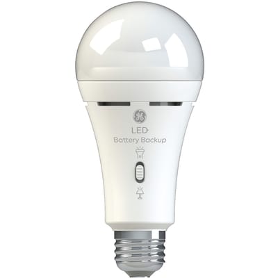 GE Ampoule avec batterie LED+ A21 60W de remplacement, usagénéral, blanc doux 1PK 1 ea, 25,00 $/1ch