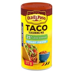 Old El Paso Taco Seasoning, Smart Fiesta Flavoured 177 g, $4.51/100g