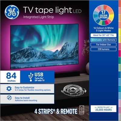 GE LED USB 84in TV Strip Light 1PK 1 ea, $40.00/1ea