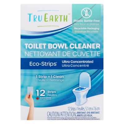 Tru Earth Toilet Bowl Cleaner, Eco-Friendly 12 Strips 12 ea, $1.21/1ea