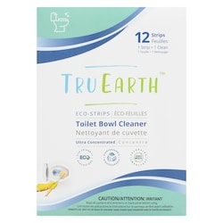 Tru Earth Toilet Bowl Cleaner, Eco-Friendly 12 Strips 12 ea, $1.21/1ea