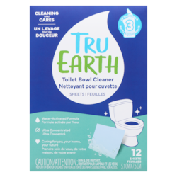 Tru Earth Nettoyant pour cuvette, écologique 12 bandes 12 ea, 1,21 $/1ch