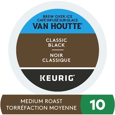 Van Houtte Brew Over Ice Classic Black, Medium Roast, 10 Count 10 ea, $1.40/1ea