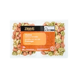 Ziggy’s Tortellini arc-en-ciel 600 g, 0,83 $/100g
