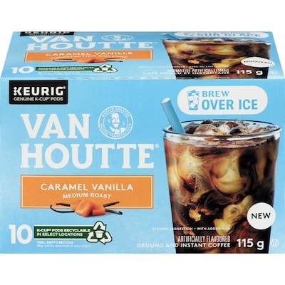 Van Houtte Caramel Vanilla, Medium Roast, K-Cup Coffee Pods, 10 Count 10 ea, $1.60/1ea