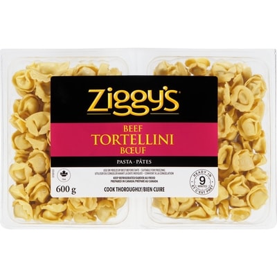 Ziggy's Tortellini, Beef  600 g, $0.83/100g
