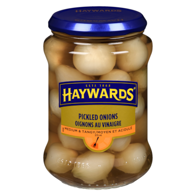 Haywards Silverskin Onion Pickled In A Medium & Tangy Vinegar 375 ml, $2.40/100ml