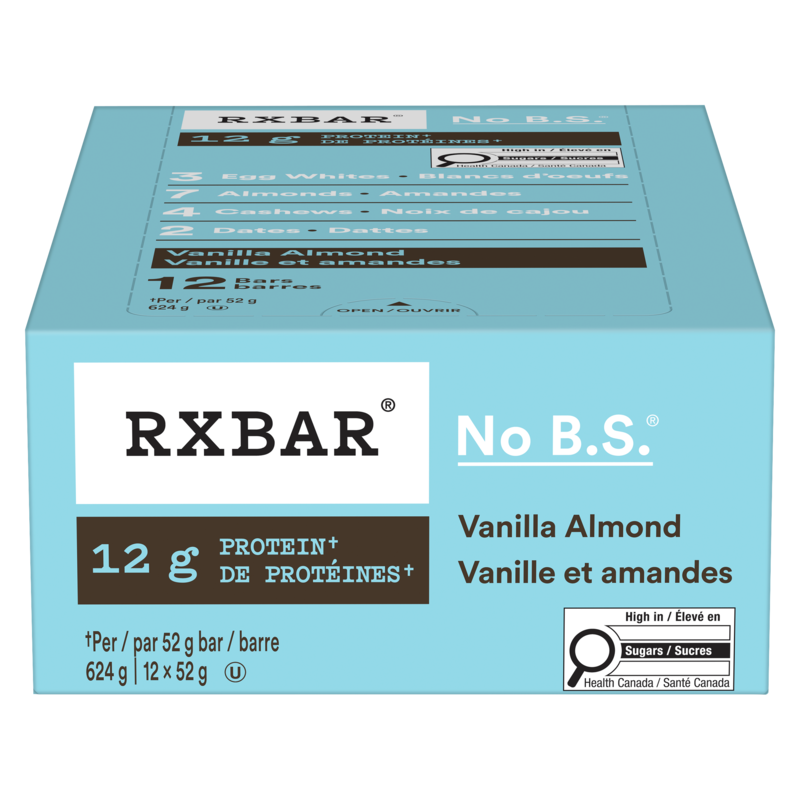RXBAR® Vanilla Almond Protein Bar 12 Bars