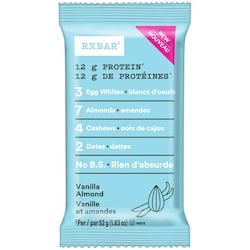 Kellogg’s Barre protéinée RXBAR® Vanille et amandes 12 barres 12x52.0 g, 5,45 $/100g