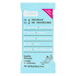 Kellogg’s Barre protéinée RXBAR® Vanille et amandes 52 g, 5,75 $/100g