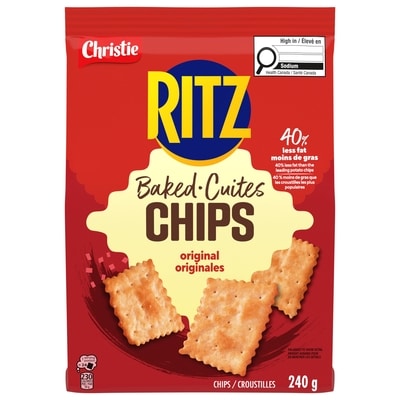 Christie Ritz Chips Original Craquelins 240 g, 2,08 $/100g