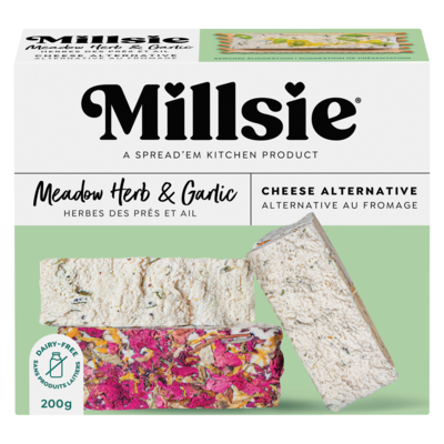 Spread 'Em Kitchen Co. Cheese Alternative Meadow Herb & Garlic 200 g, $6.00/100g