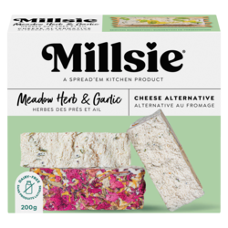 Spread’em Kitchen Co. Alternative au fromage herbes des prés et ail 200 g, 6,00 $/100g