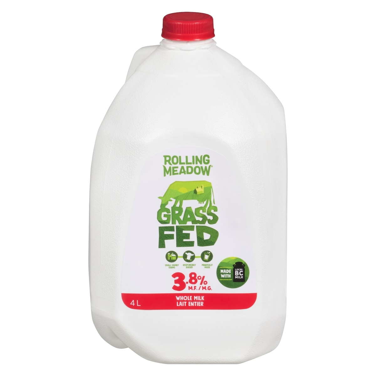 Rolling Meadow Whole Milk 3.8% M.F.