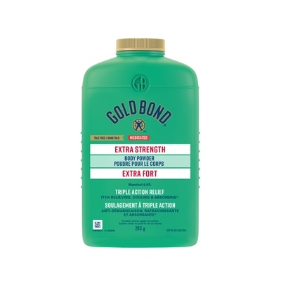Gold Bond Medicated Extra Strength Body Powder, Triple Action Relief 283 g, $4.59/100g