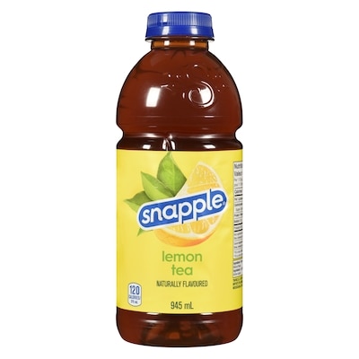 Snapple Lemon tea 945 ml, $0.32/100ml