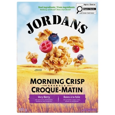 Jordans Morning Crisp Very Berry Granola Cereal 400 g, $1.87/100g