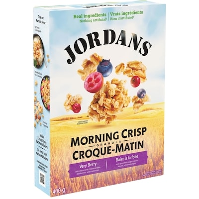 Jordans Morning Crisp Very Berry Granola Cereal 400 g, $1.87/100g