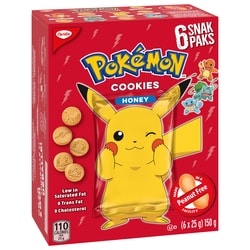Christie POKEMON HONEY SNAK PAK, peanut free so they're the