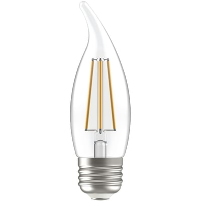GE Ampoules de remplacement LEDCAM 60W crépuscule à l'aube , blanc doux, CAM culot moyen décoratif 1PK 1 ea, 30,00 $/1ch