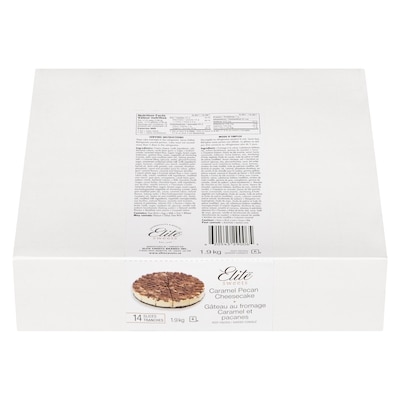 Elite Sweets Gâteau au fromage caramel et pacanes 1.9 kg, 1,58 $/100g
