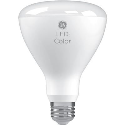 GE Ampoule LED+ BR30 65W de remplacement, projecteur d'intérieur, à variation de couleur avec télécommande 1PK 1 ea, 30,00 $/1ch