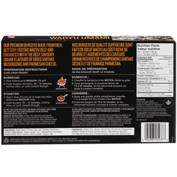 PC Black Label Umami Wagyu Burgers - 568 g | Real Canadian Superstore