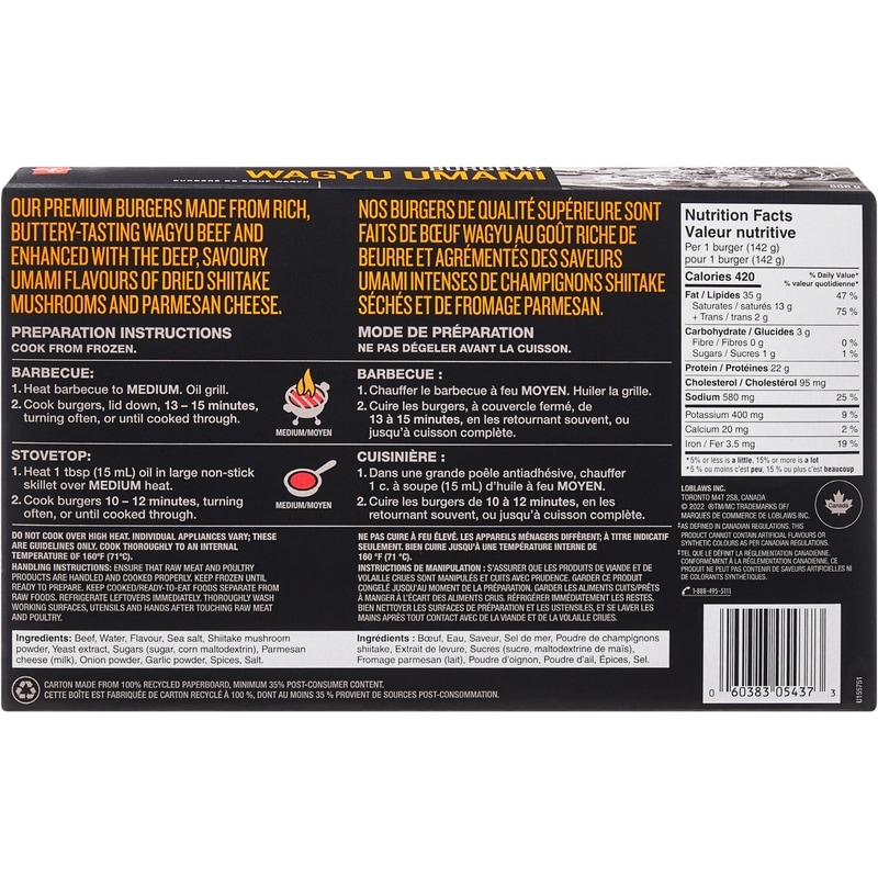 Umami Wagyu Burgers