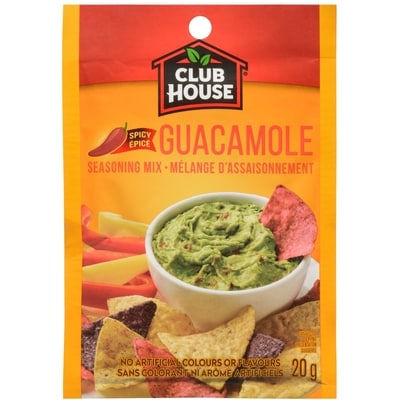 Club House Spicy Guacamole Seasoning Mix 20 g, $12.45/100g