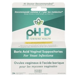 Boric Acid Vaginal Suppositories