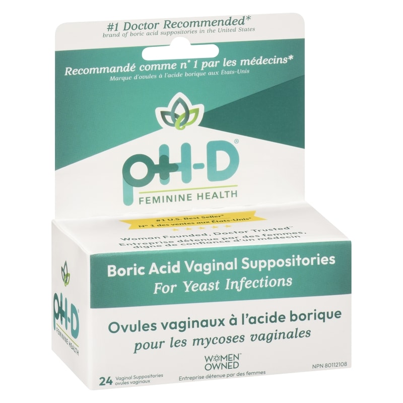 Boric Acid Vaginal Suppositories