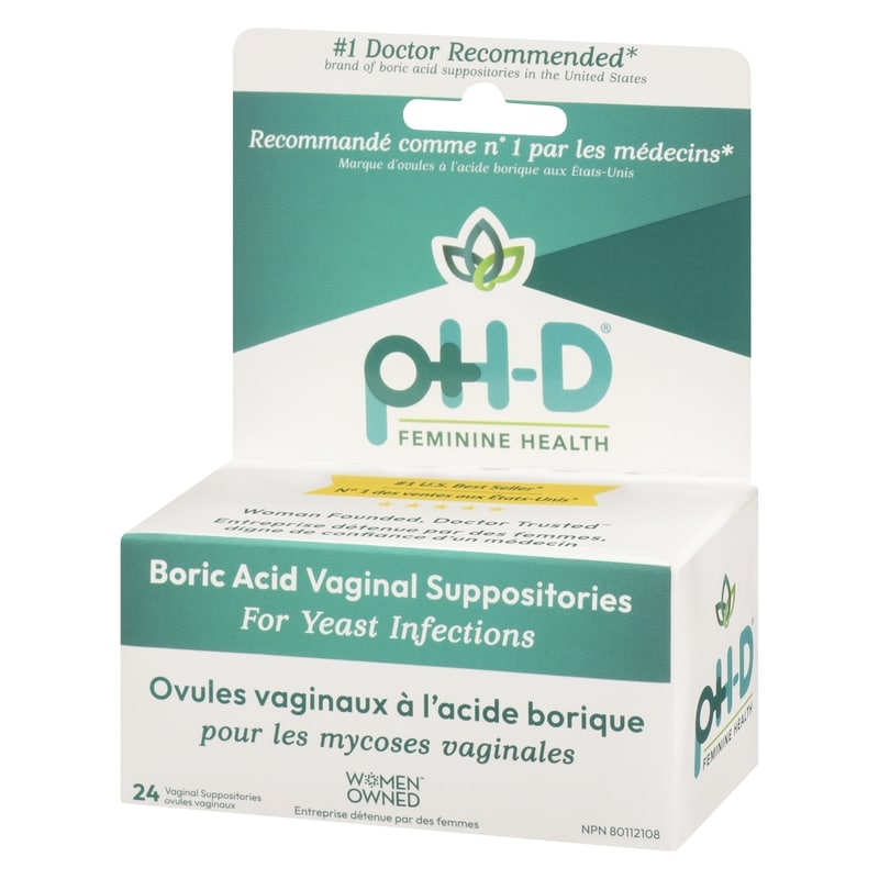 Boric Acid Vaginal Suppositories