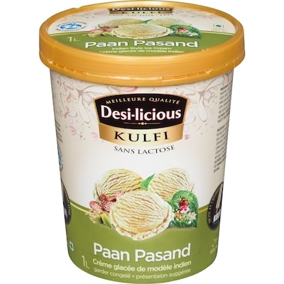 Desi-licious Crème glacée de modèle indien paan pasand 1 l, 0,80 $/100ml