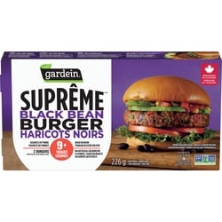 Gardein Suprême Burger Black Bean 9+ Veggies 226 g, $3.09/100g