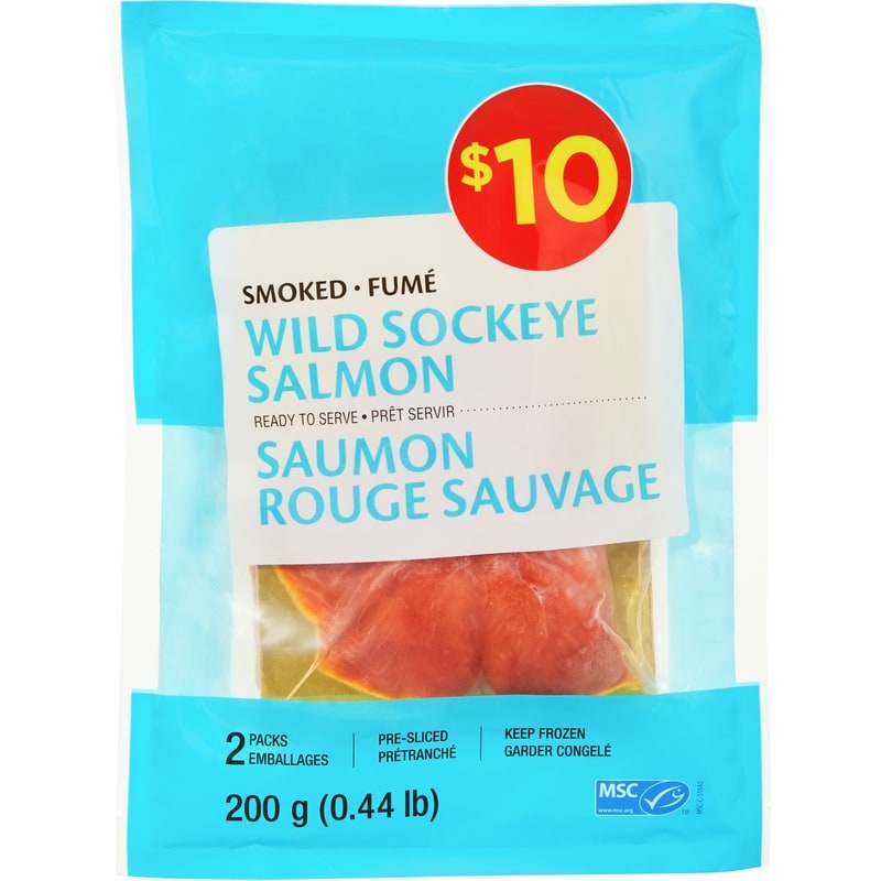 Smoked Wild Sockeye Salmon