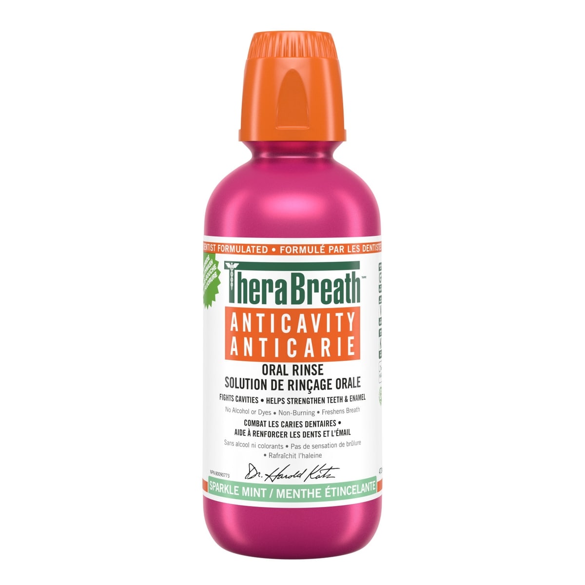 TheraBreath Oral Rinse Healthy Smile Sparkle Mint 473 ml, $3.17/100ml