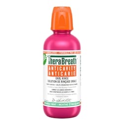 TheraBreath Solution de rinçage orale sourire sain menthe étincelante 473 ml, 2,54 $/100ml